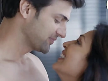 Witness Desi stunner Mohinibob and her Indian girlfriend Mohinilaxmi get ruined by their unexperienced bf's ample hard-on in real Hindi audio