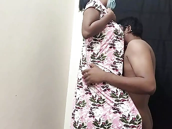 Timid Desi actress provides fellatio to her tenant with a insane rail