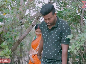 Desi Indian Bhabhi gets her thick melons and butt porked in warm outdoor lovemaking