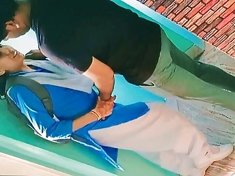 Mischievous Indian College Dame MMS Takes on a Thick All-natural Man lollipop