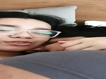 Uma A shares a steamy moment with her bf in lingerie - homemade porn