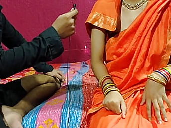 Desi Bhabhi Neha Sharma and Varun Sharma get cruelly boned by an unknown fellow in warm homemade Indian fuck tape