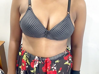 Red-hot Stepsis Sri Lankan gets her rump torn up by a scorching guy while her Indian Bro observes in awe