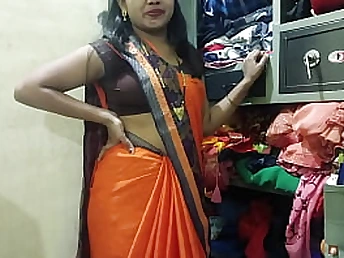 Scorching Desi Maid Ashu gets her saree torn off & humped rigid in red-hot COUGAR porno video