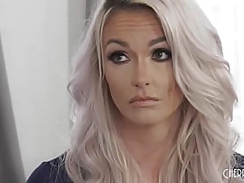 Brooke Paige, the blonde step-mother, hankers a rock-hard beefstick from her son, Sonnie!