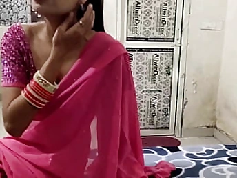 Desi Jija's highly first time: Sara's clean-shaved cunt and rump poked firm in homemade sex movie