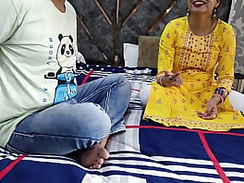 Desiararabhabhi - Step step-sister-in-law ke sath Stone paper Game, winner takes Advantage clear hindi Voice tear up-a-thon Vid