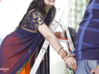 Your Priya's cock-squeezing booty gets ravaged stiff & prompt after an ice massage on her saree