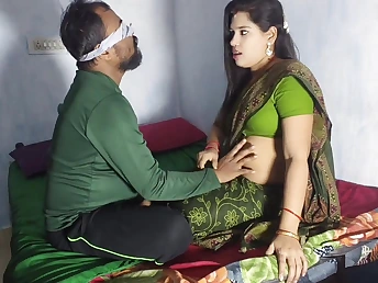 Hot Desi Aunty & Desi Husband Get Ill in Steamy Home Sex Session