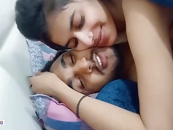 Sweetnehu's Indian Girl Spunky humps out with ex-boyfriend & tongue-porks her vag