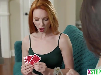 Insisting on stripping down and romping in three-way with stepsisters Liz Jordan, Lacy Lennon & Jay Romero