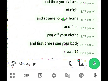 Boiling COUGAR gets a scorching chat while ex-bf is away