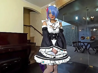 Qrozne & Waifus Juice costume play as remastered ZNE BOX outsider ZNE BOX RE:ZERO ft.