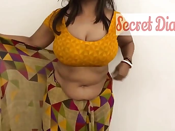 Stepmommy Mallu Indian Hotwife Pulverizes Away from Sonnies