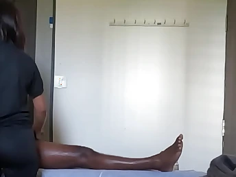 Rasiya Begum gets angry during a rubdown together with gives a wrong render unnecessary job to Bulldick