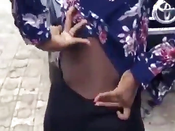 Black babe flaunts private parts and shows off the brush hot synod