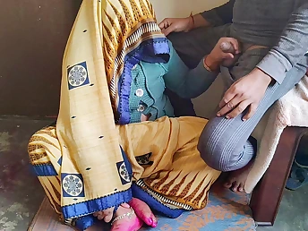 Watch Desi Bhabhi's Broad in the beam Ass Get Pounded Permanent in Hindi Audio