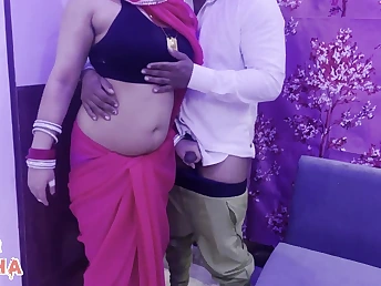Sammy Sins' Indian get hitched gets her hairy armpits licked & pounded by her chubby spouse