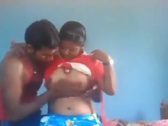 Steaming Desi duo in Tamil gives a super-steamy hand-job to successful legal-yr-elderly fuckpole
