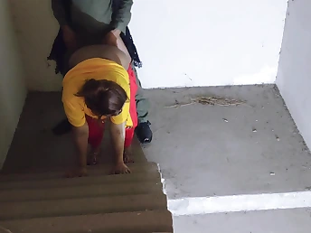 Desi step-mother gets her cock-squeezing vag depopulate lodged with someone end-fashion in HD homemade flick