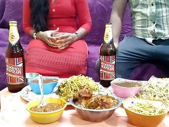 Watch Mumbai Ashu's indian stepmom, ashu, penetrate her hubby's brashness and suffer the consequences of c take his pussy with her favorite food