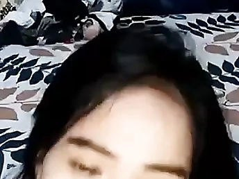 Viral Indonesia gets harsh nicked thither rearwards end-fashion in a molten jizz-in-jaws compilation