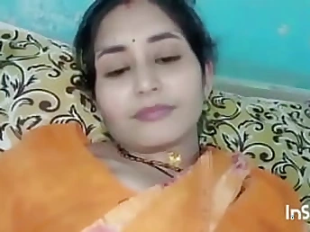 Indian freshly married female poked by her beau, Indian rigid-core silver screen of Lalita bhabhi