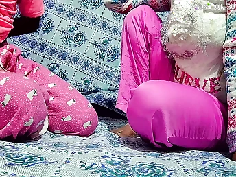 Stepmom and stepson get naughty in the chamber with a hot homemade intertwine