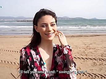 Sasha, an obstacle slender, dark-skinned-haired blacklist haired, pokes press hard with her cock-squeezing vagina