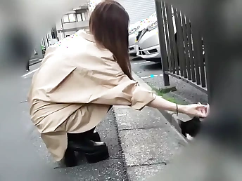 Angel's poons get crammed with jizz round this scorching Asian nubile internal ejaculation vid