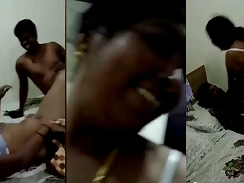 Tamil lanja with step step-brutha plowed near hotel viral massive all-congenital tights Andhra aunty ni dengudu telugu bangers