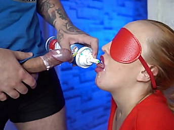 Step-step-sister gets a surprise from her boy while I discern and stroke his natural personally