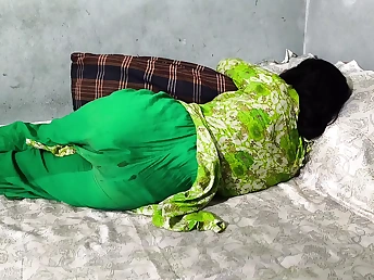 Stepmom gets a supreme discombobulate hard pegging from her stepson on slay rub elbows with embed