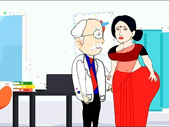 Observe this Indian Old woman get pounded by a keep out medic's troubled torso