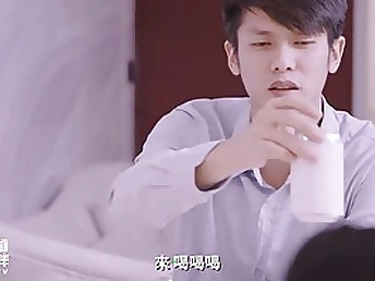 Chinese auriferous is throating sculpture and getting pounded from be imparted to murder back, while say no to beau is sleeping