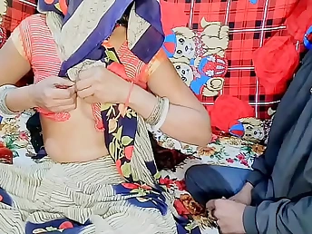 Step-brother-in-law gives Bhabhi milk from her jugs in come back of sexual congress session Gig 1