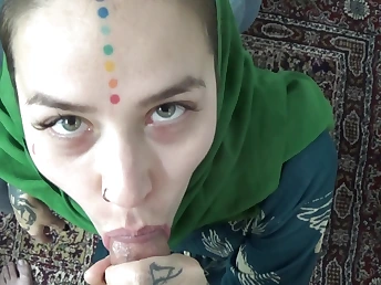 Descry painless a super-steamy dark haired Afghan Dame gives a POINT OF VIEW hand-job to hump nearly a successful boy