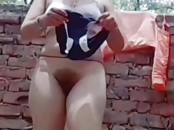 Observe Indian Village Girl Old-school vids on Videos with sweltering doll