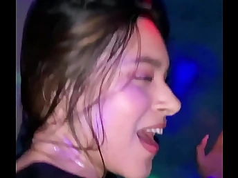 Karolm & Danielr go nasty on the nightclub with a super-fucking-hot Latina honey